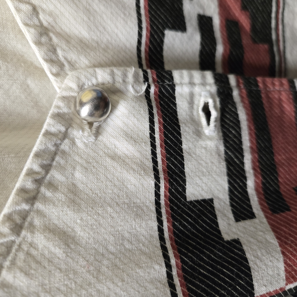 Vintage Roper Off-White Shirt - Picture 3 of 5